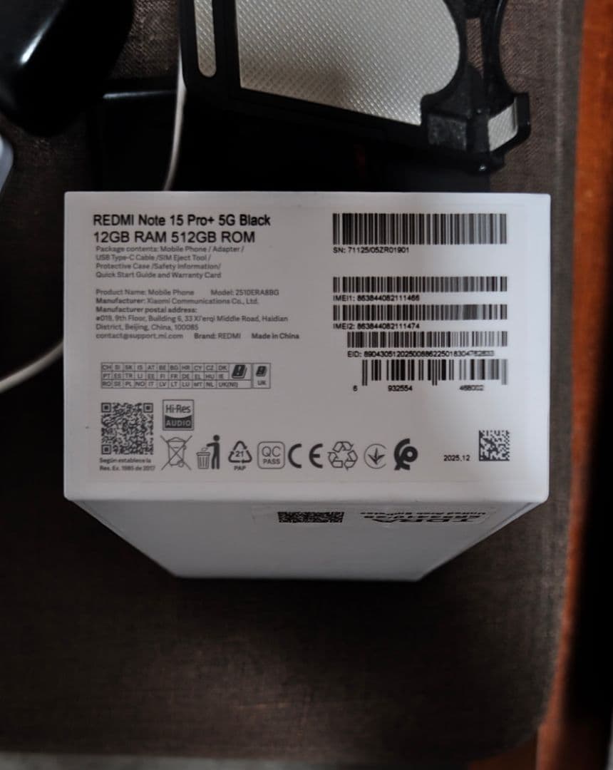 Xiaomi Redmi Note 15 Pro+ 5G 512GB Black thumbnail 4