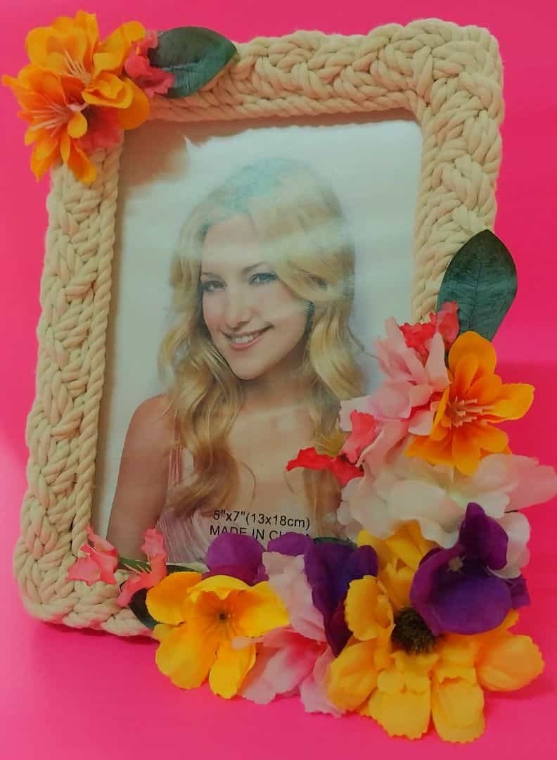 Decorative Rope Photo Frame 5x7 inch