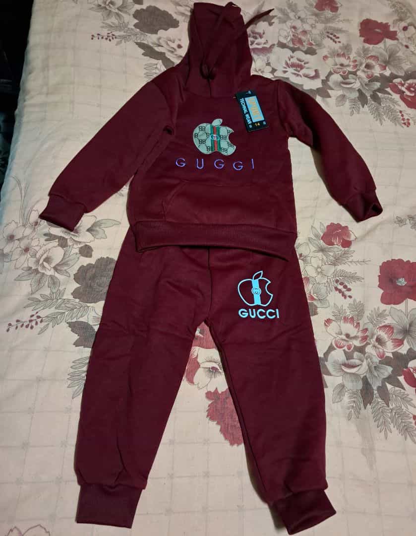 Kids grenat Tracksuit Set