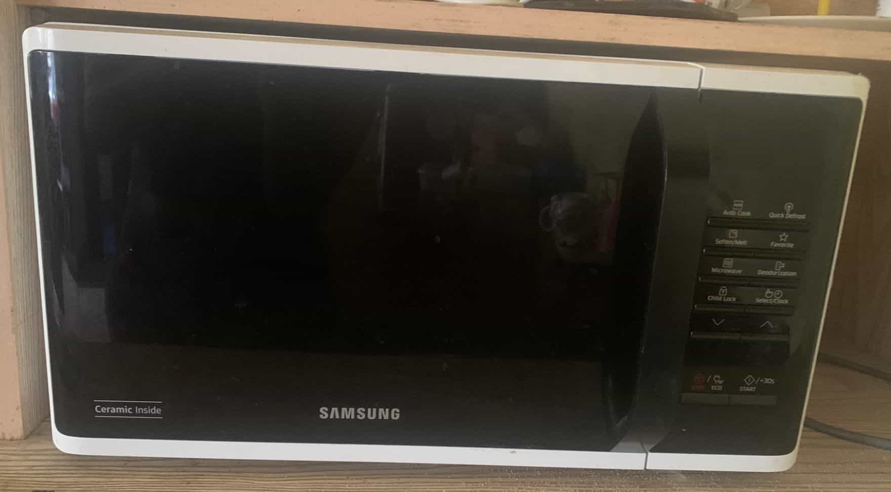 Samsung Microwave Oven Ceramic Inside