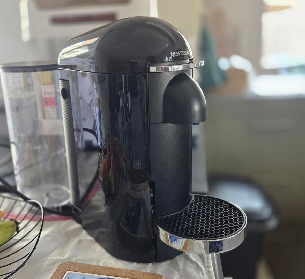 Nespresso Vertuo Coffee Machine Black - Image 1 of 3