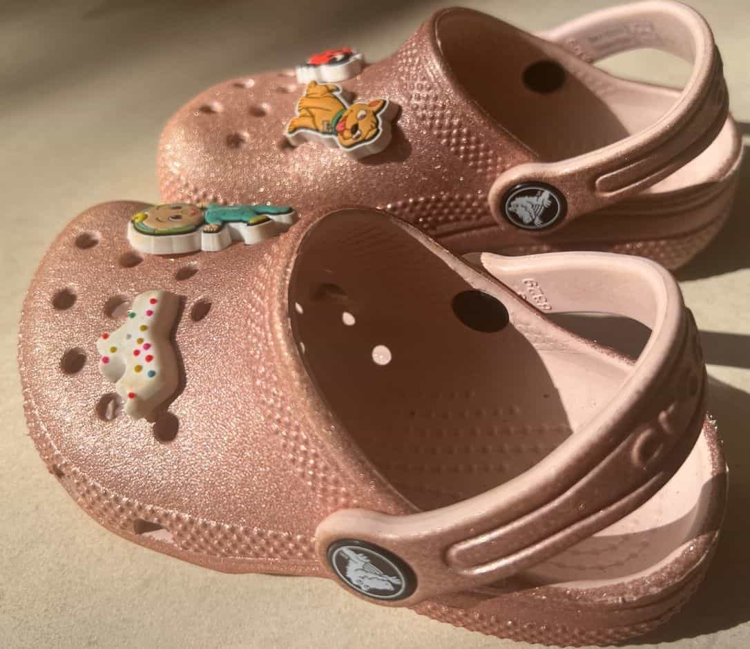 Crocs Glitter Clogs Pink