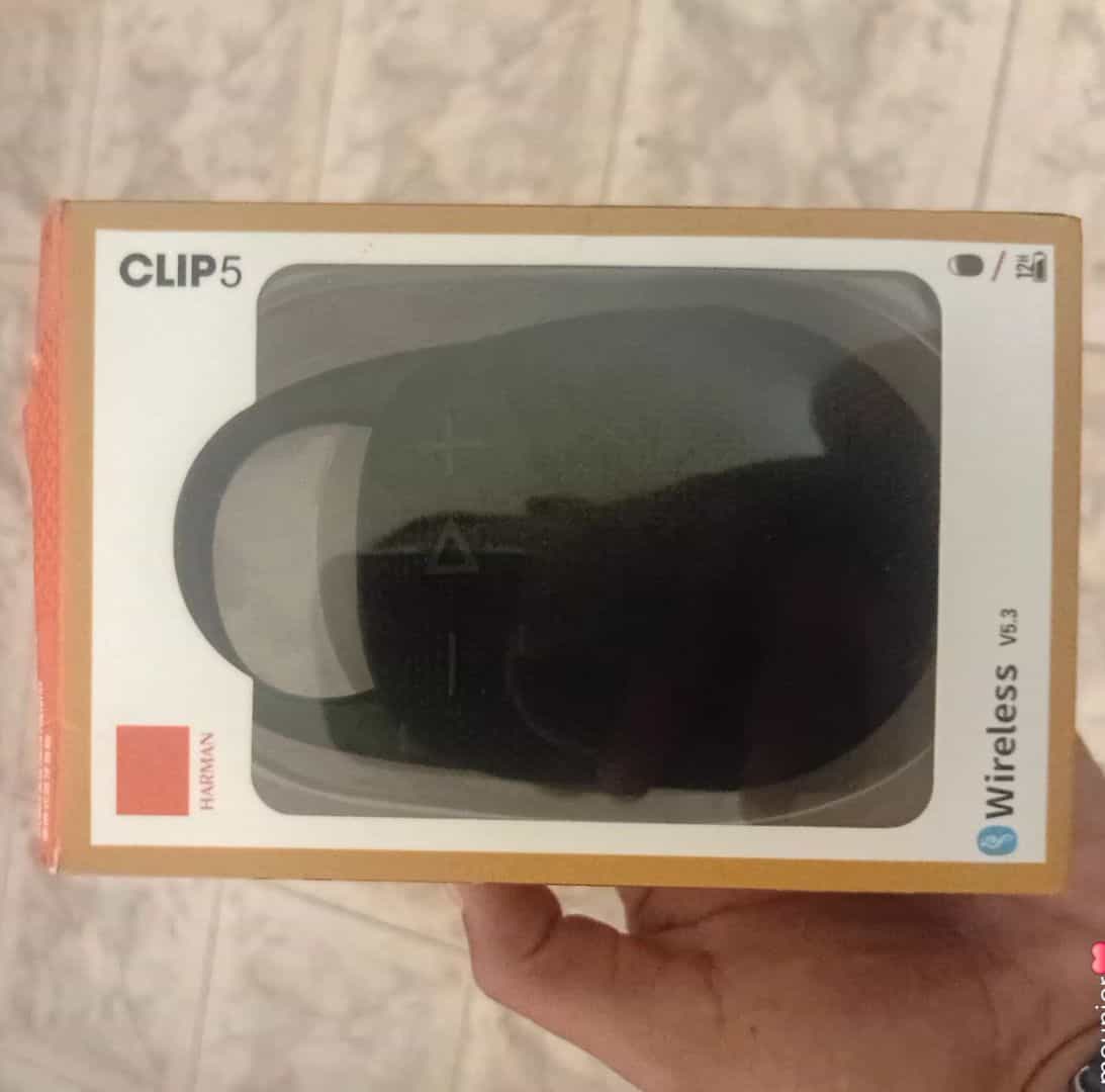 JBL Clip 5 Portable Bluetooth Speaker