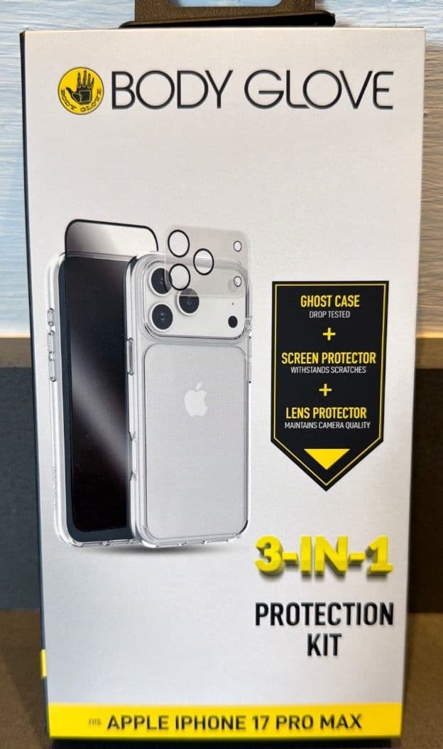 Body Glove 3-in-1 Protection Kit for Apple iPhone 17 Pro Max - Image 1 of 1