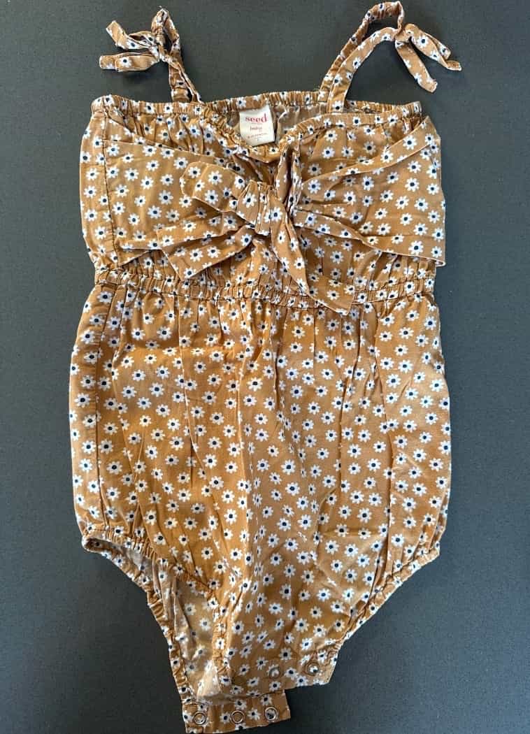Seed Heritage Floral Romper 18-24 Months